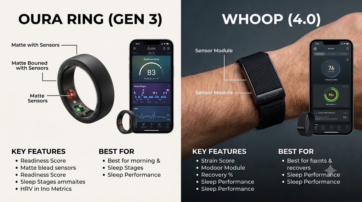 Oura Ring smart wearable for sleep, recovery, and health tracking